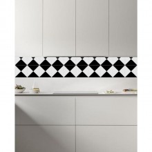 Azulejo Decorado 15,5x15,5 Carretel P/Parede de Cozinha